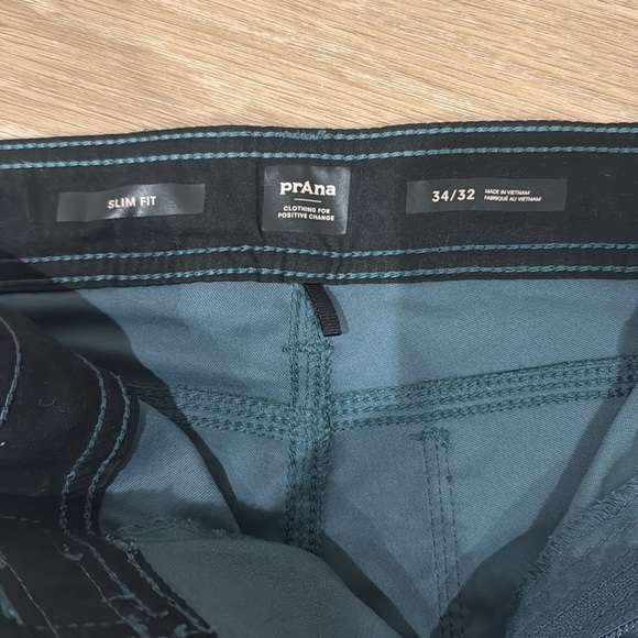 Prana men’s Zion Slim Fit Stretch outdoors pants. Size 34/32 - Picture 2 of 5